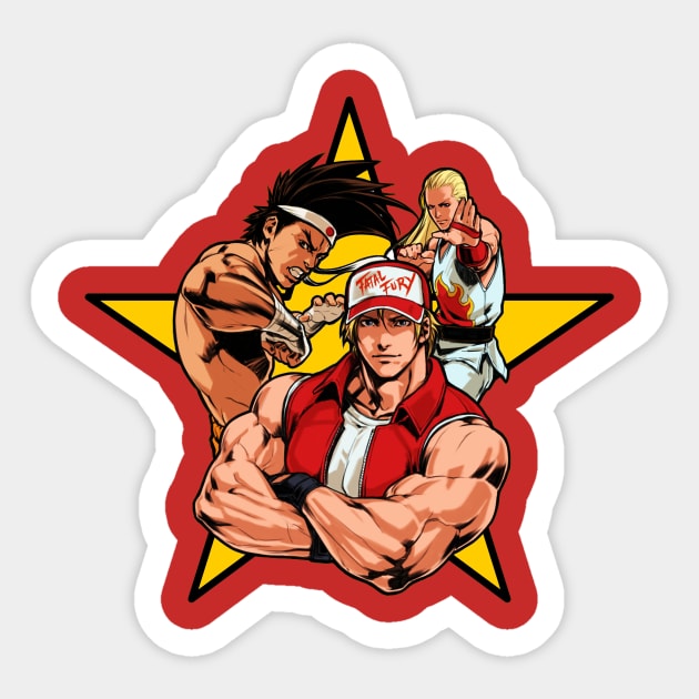 KOF Sticker by mykillsart01